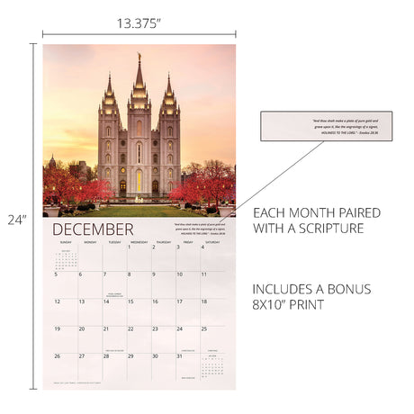 The Mountains of the Lord's House Scott Jarvie 2027 Calendar