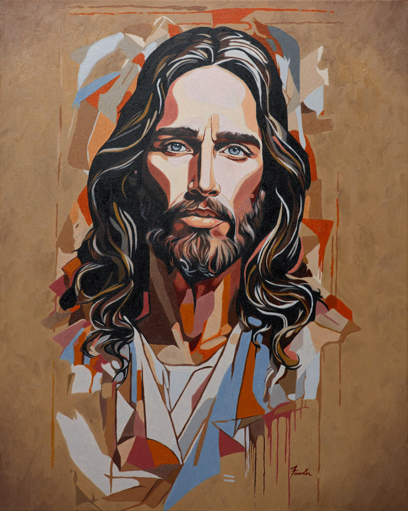 A portrait of Jesus Christ.