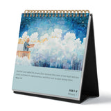 2026 Come, Follow Me Old Testament -Weekly Desk Calendar - Latter-day Saint Scripture Study Companion with Inspirational Artwork & Verses