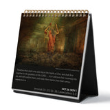 2026 Come, Follow Me Old Testament -Weekly Desk Calendar - Latter-day Saint Scripture Study Companion with Inspirational Artwork & Verses