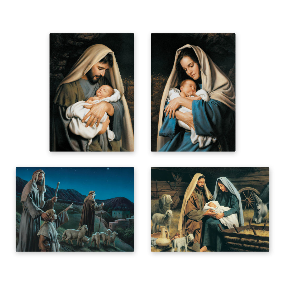 Simon Dewey Assorted Christmas Card Set