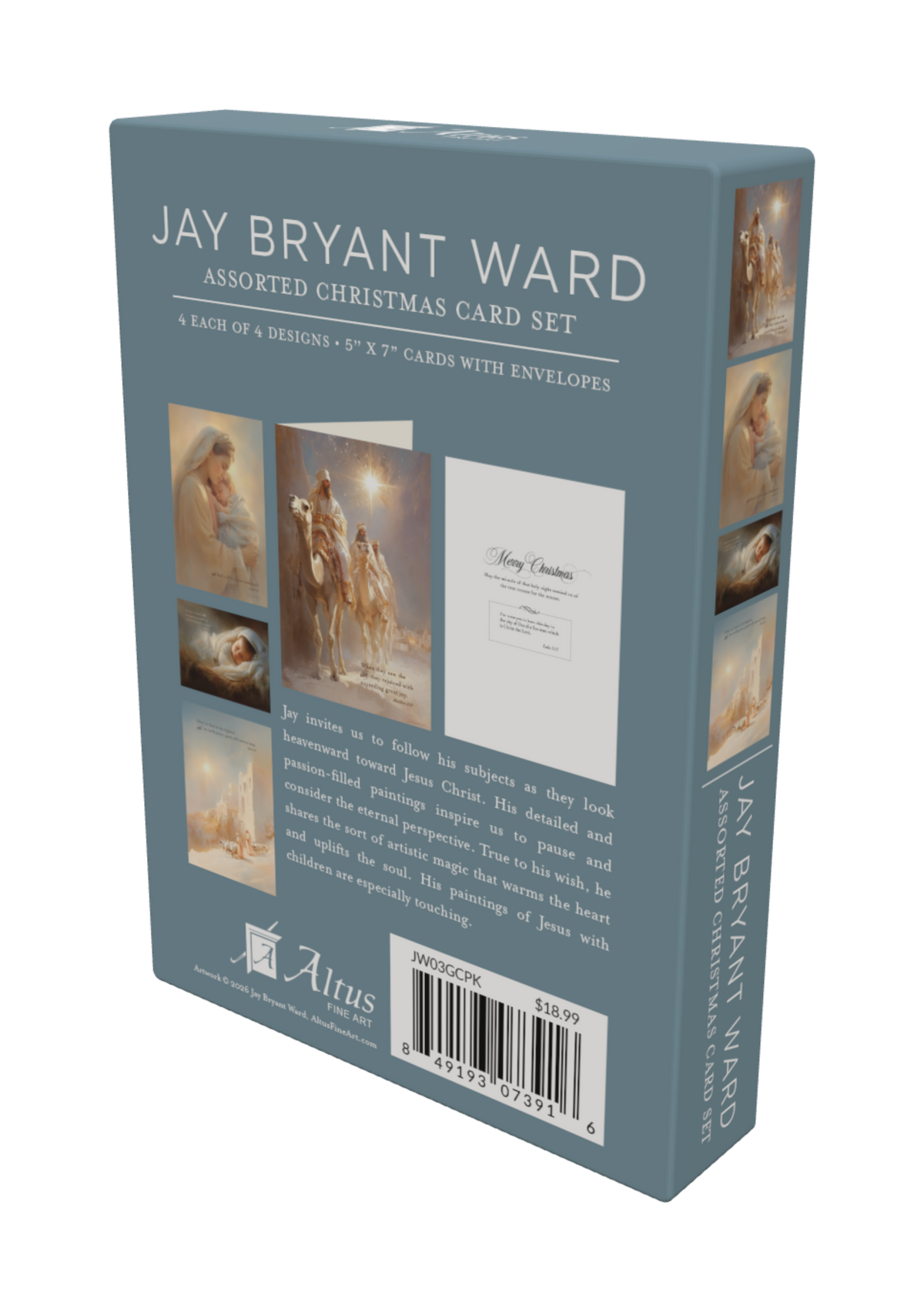 Jay Bryant Ward Assorted Christmas Card Set