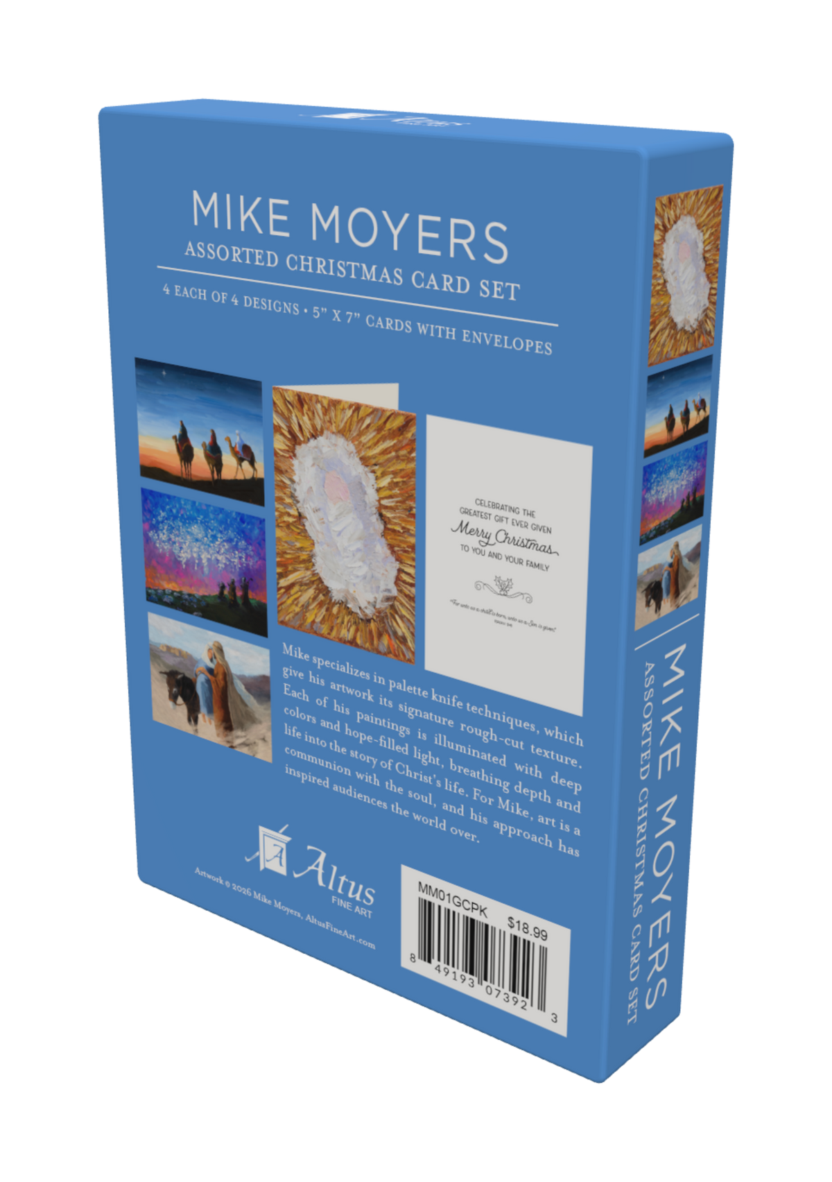 Mike Moyers Assorted Christmas Card Set