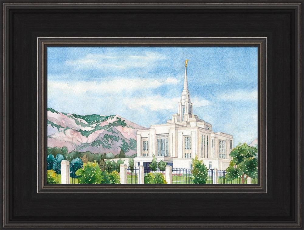 Ogden Temple by Anne Bradham