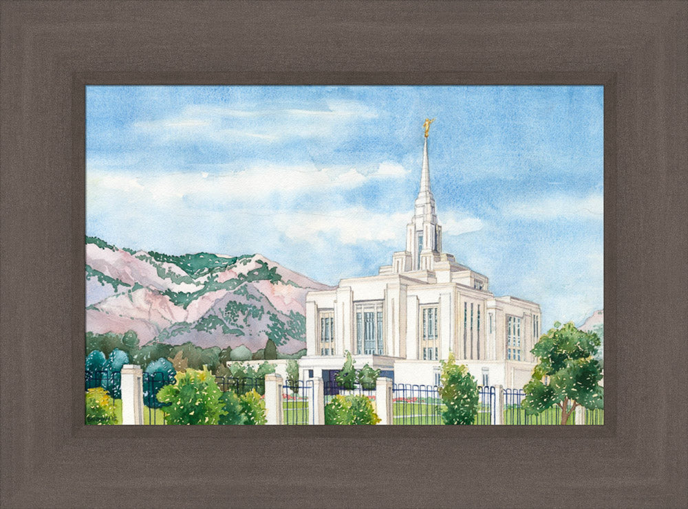 Ogden Temple by Anne Bradham