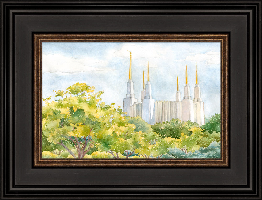 Washington DC Temple by Anne Bradham | Altus Fine Art