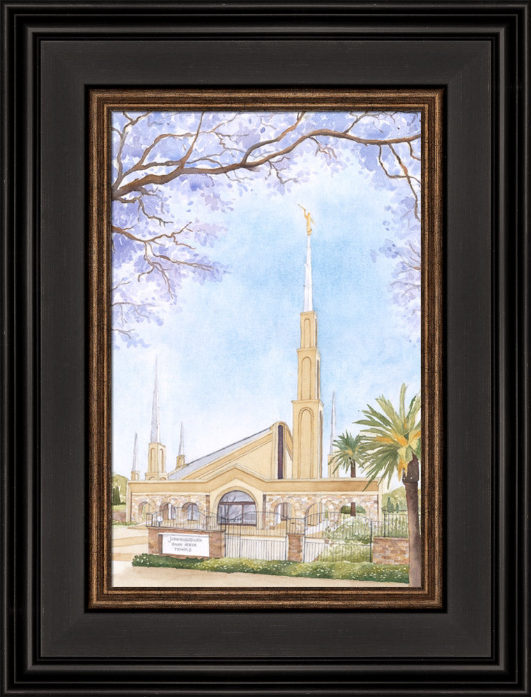 Johannesburg Temple by Anne Bradham