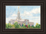 Mount Timpanogos Temple by Anne Bradham