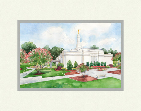 Raleigh Temple by Anne Bradham