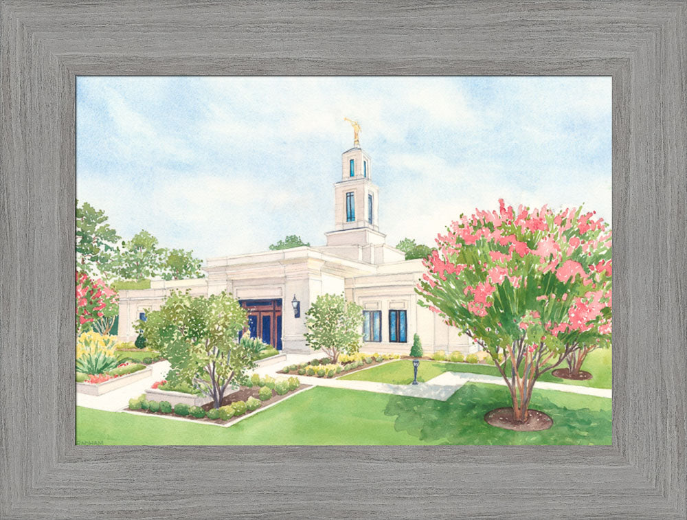 New Raleigh Temple by Anne Bradham