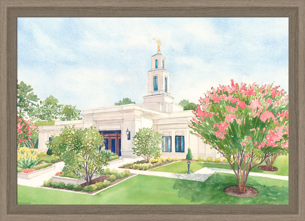 New Raleigh Temple by Anne Bradham