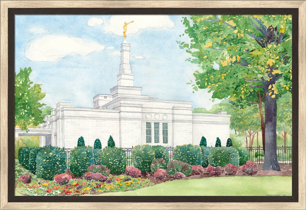 Nashville Temple by Anne Bradham