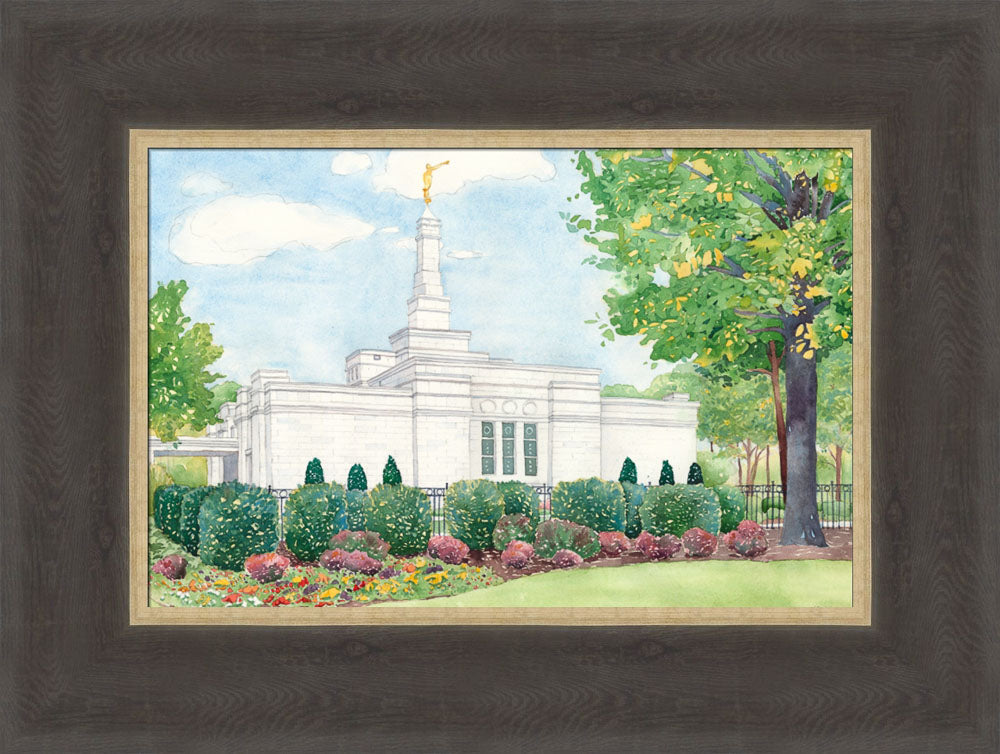 Nashville Temple by Anne Bradham