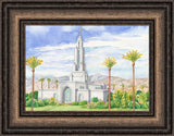 Redlands Temple by Anne Bradham