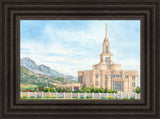 Payson Temple by Anne Bradham