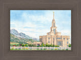 Payson Temple by Anne Bradham