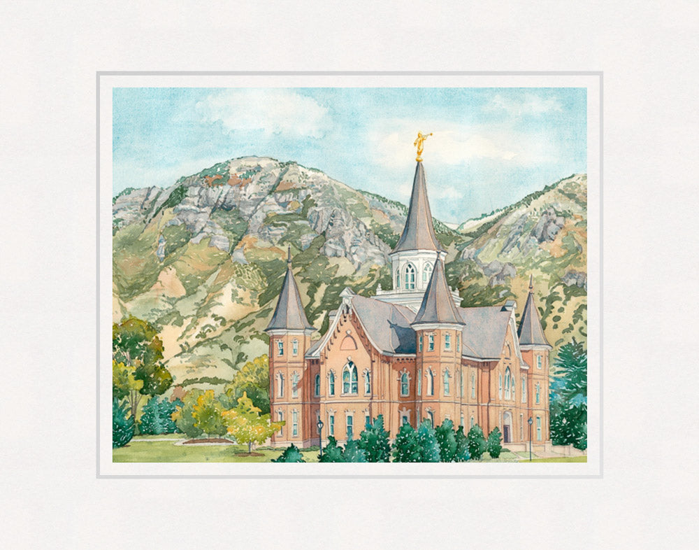 Provo City Center Temple by Anne Bradham