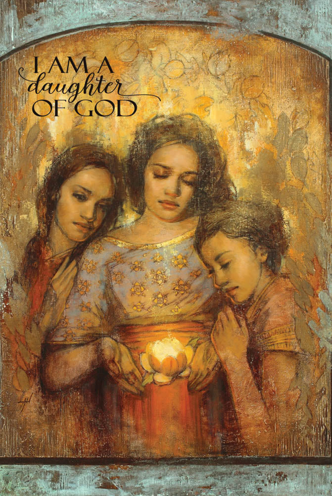 I am a Daughter of God 12x18 repositionable poster