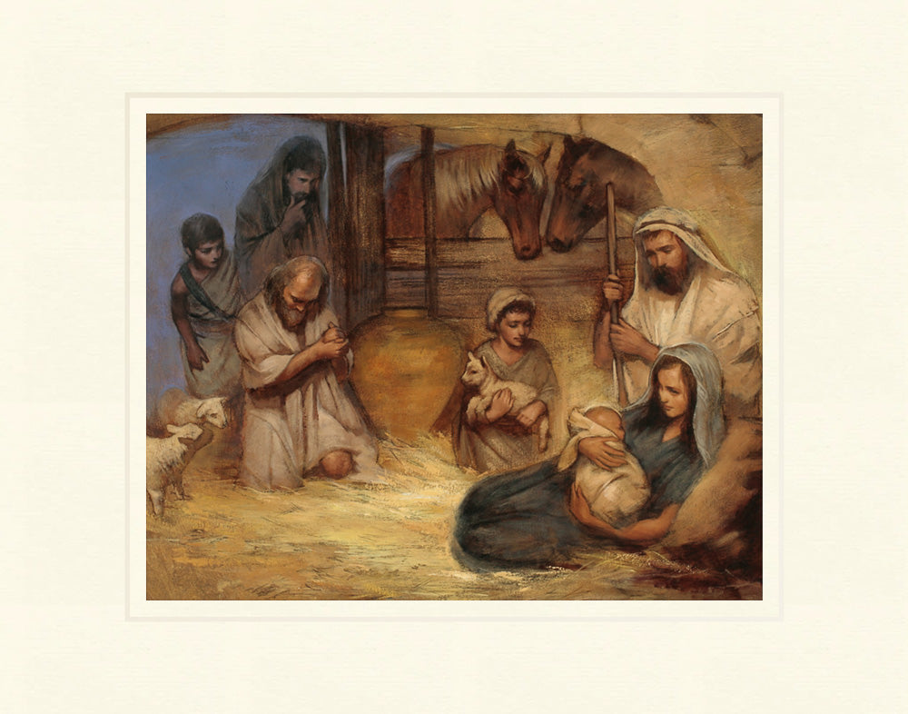 Nativity from "A Piece of Silver" by Annie Henrie Nader