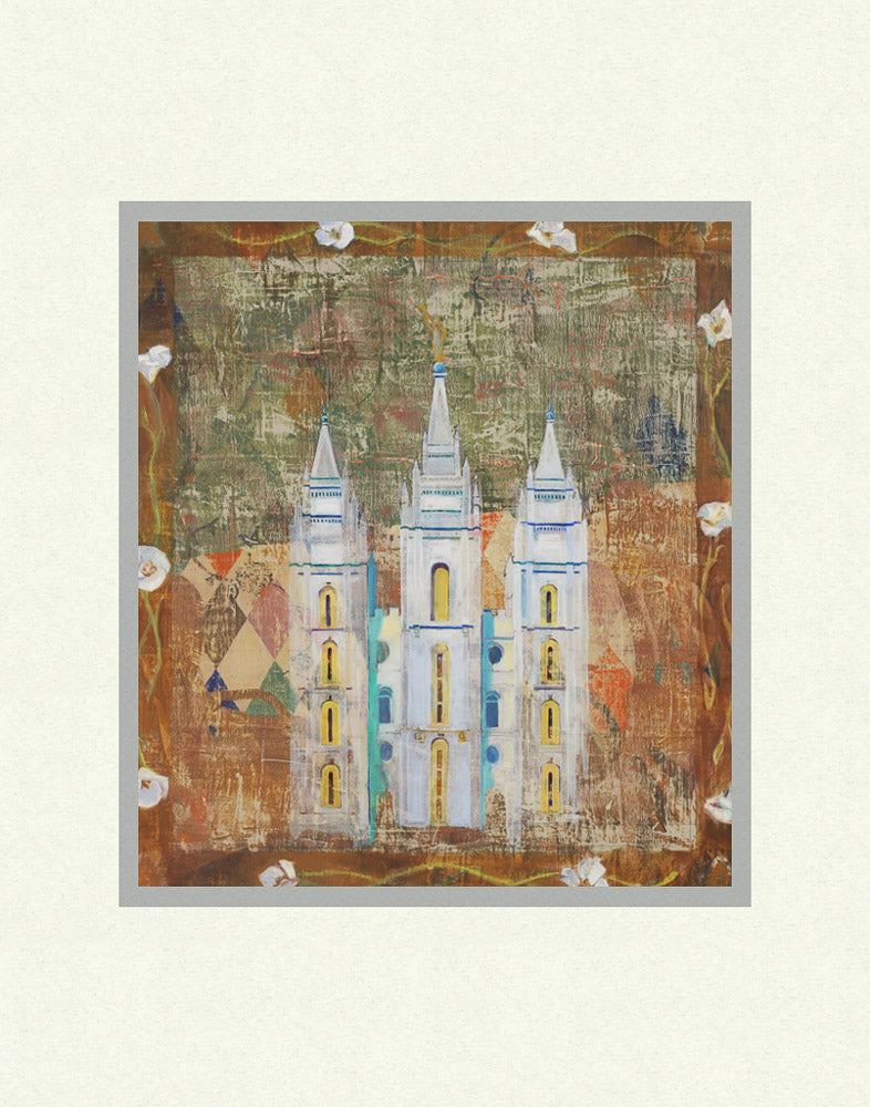 Salt Lake Temple - Heritage of Women by Abigale Palmer