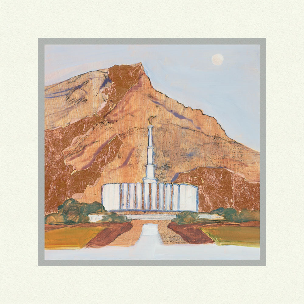 Provo Temple - The Morning Breaks by Abigale Palmer