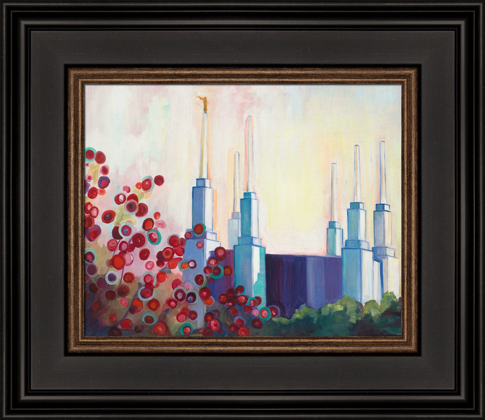 Washington DC Temple - In the Spring by Abigale Palmer | Altus