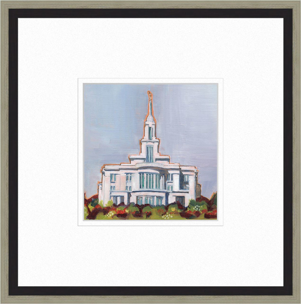 Payson Temple by Abigale Palmer