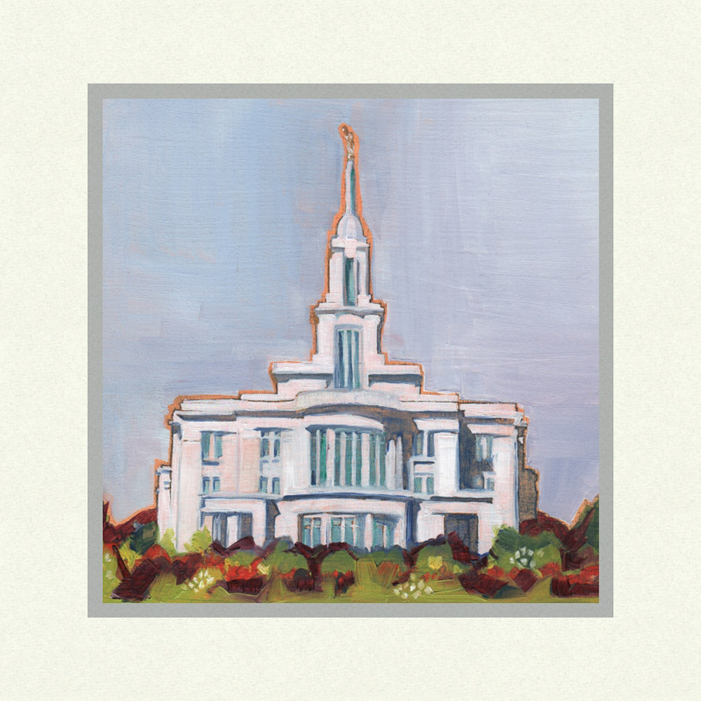 Payson Temple by Abigale Palmer