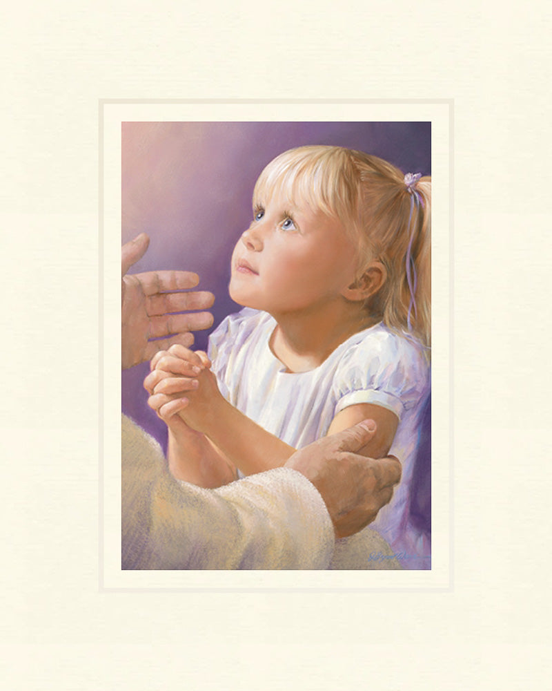A Child's Prayer 5x7 print