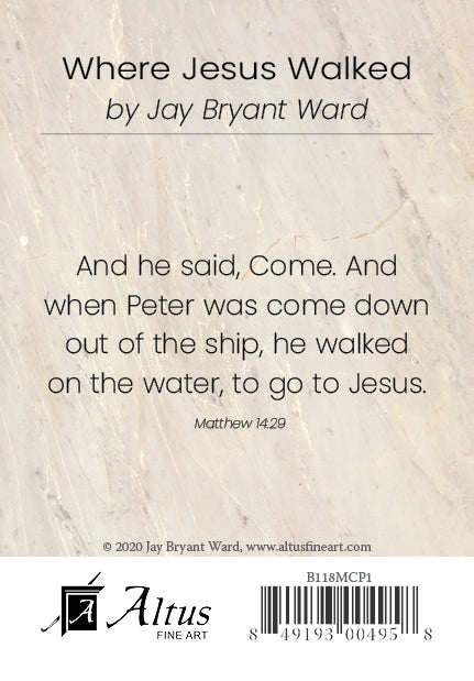 Where Jesus Walked by Jay Bryant Ward
