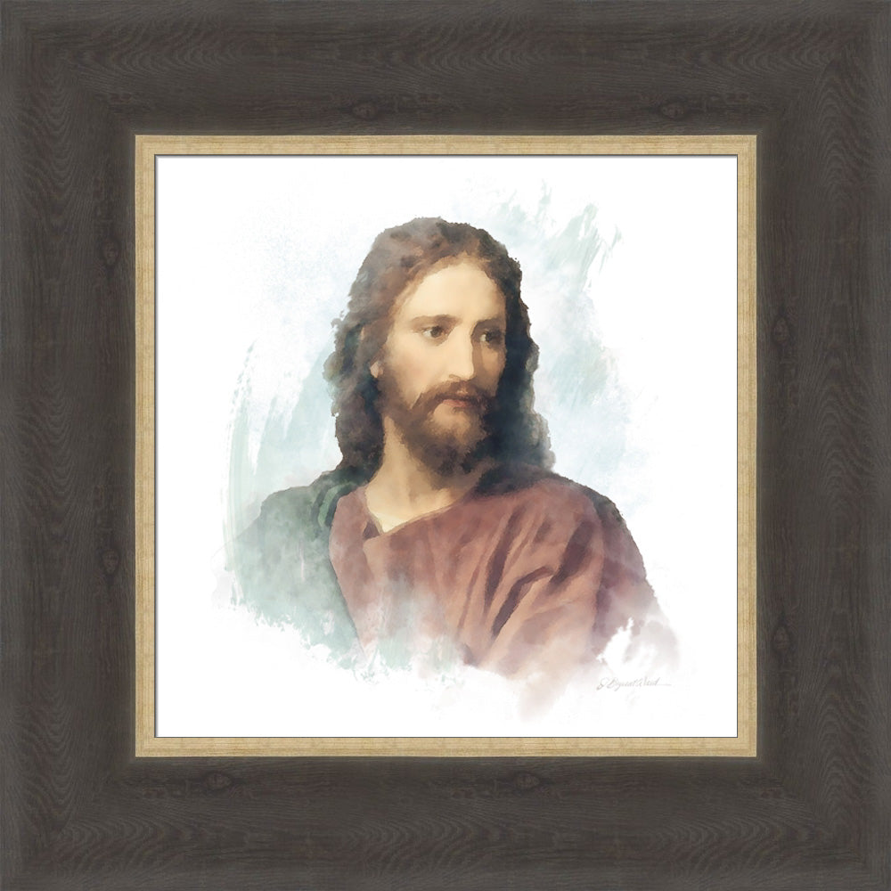 Portrait of Christ after Heinrich Hoffman by Jay Bryant Ward