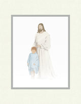 Christ With Boy Watercolor After Carl Bloch (8 variations) by Jay Bryant Ward