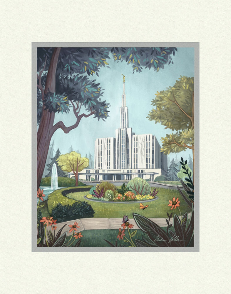 Seattle Temple by Chelsea Fuller