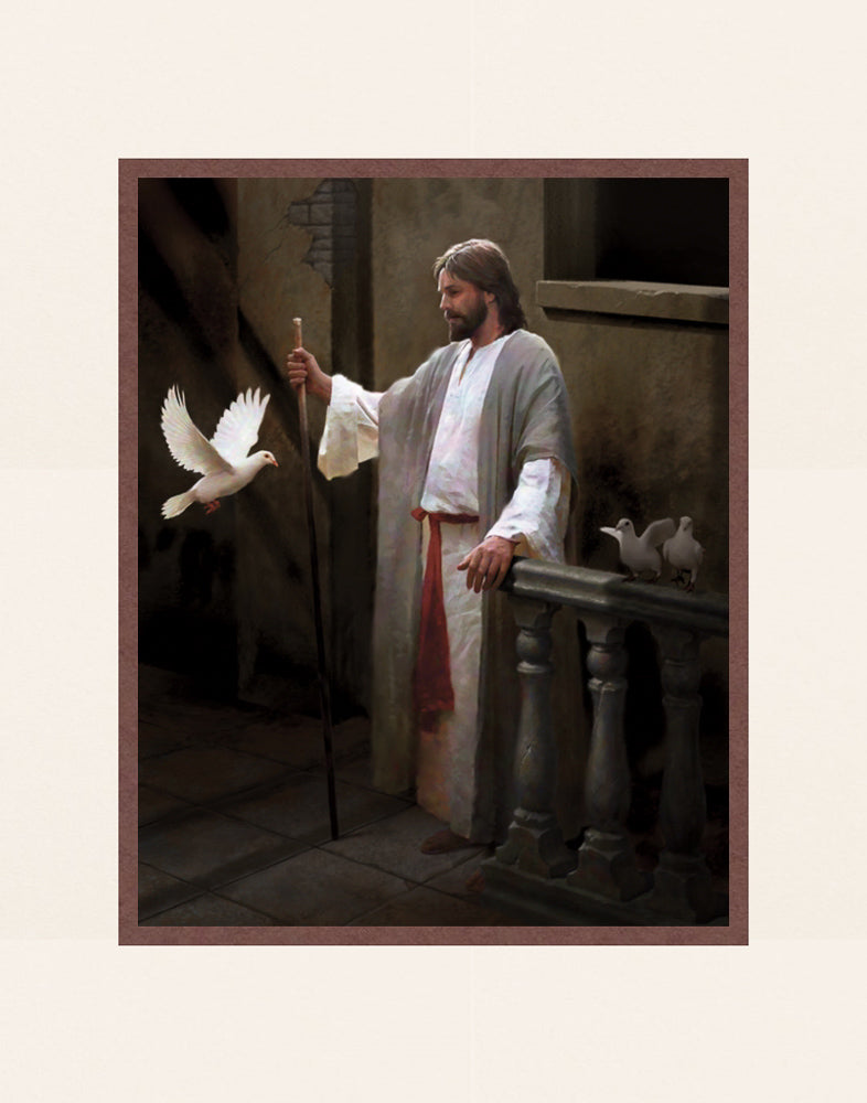 Christ and the Dove by Doc Christensen