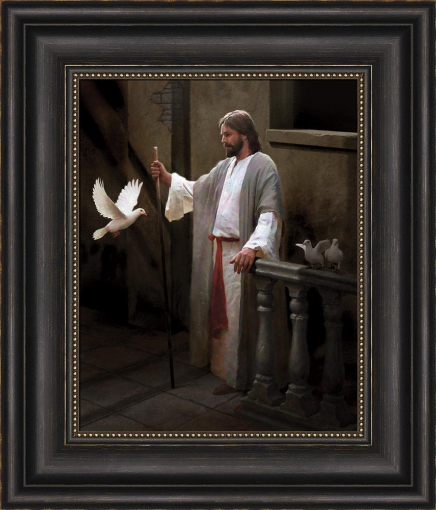 Christ and the Dove by Doc Christensen