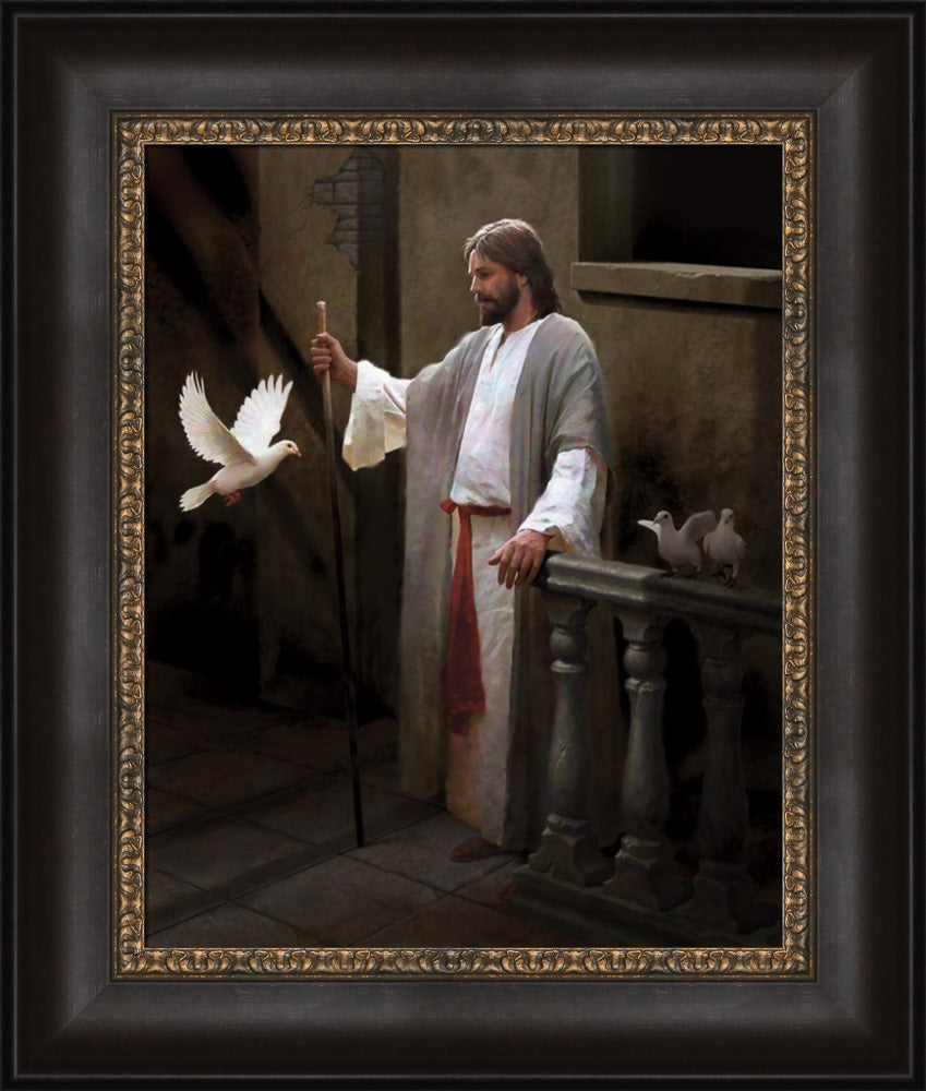 Christ and the Dove by Doc Christensen