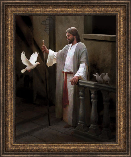 Christ and the Dove by Doc Christensen