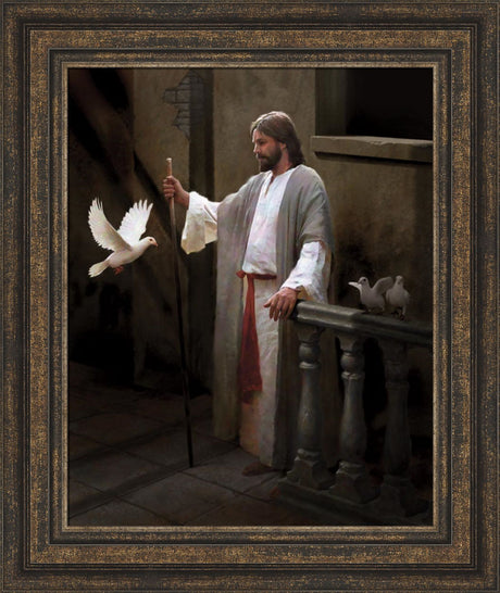 Christ and the Dove by Doc Christensen