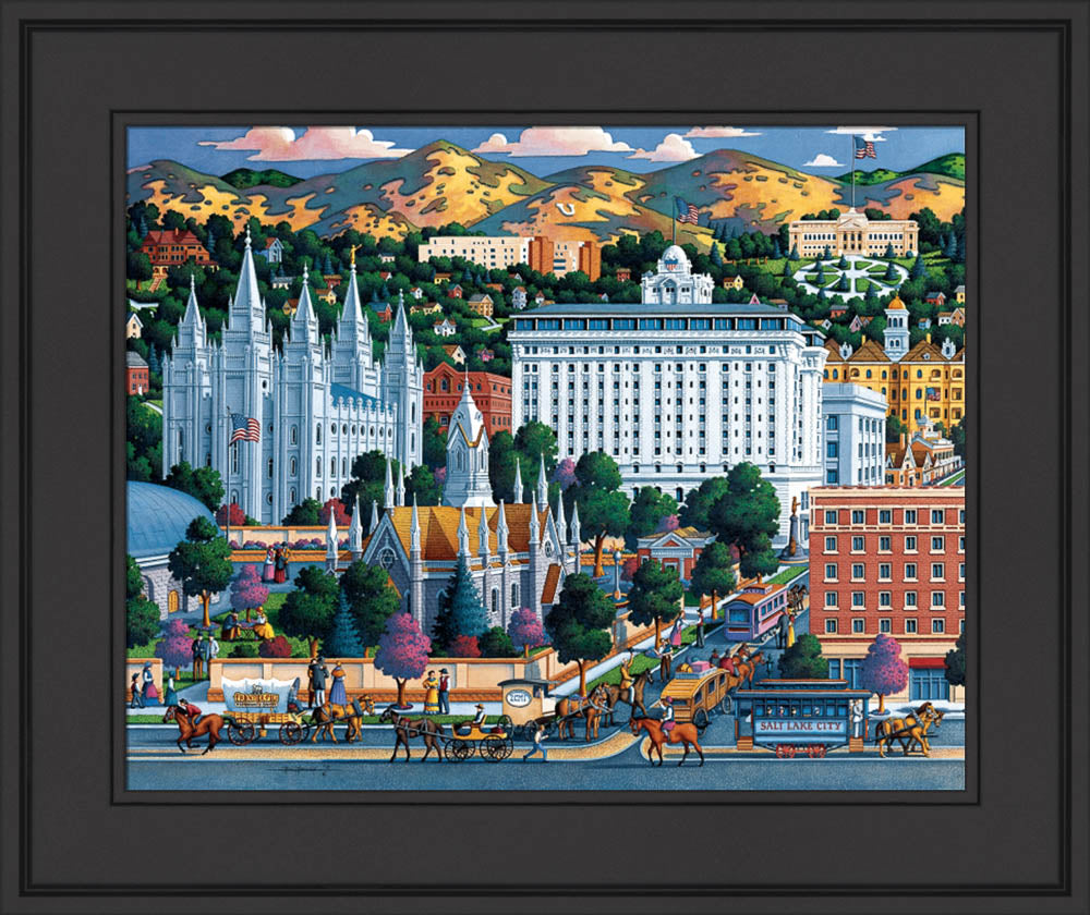 Salt Lake Temple Square by Eric Dowdle