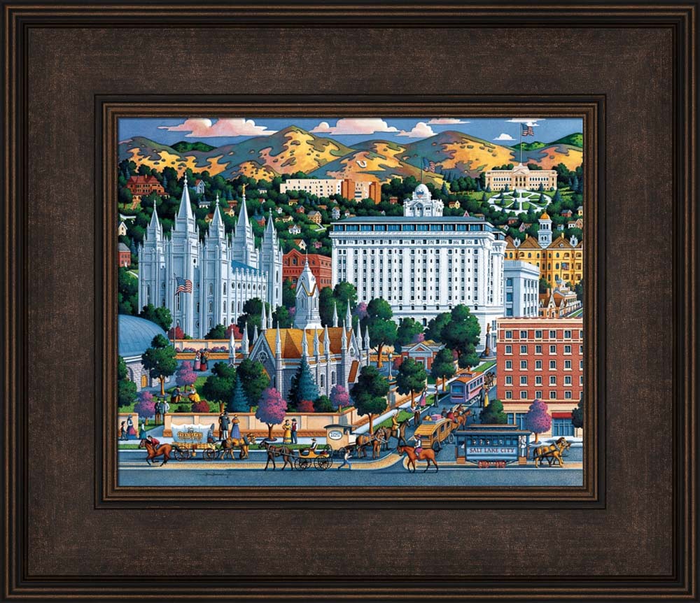 Salt Lake Temple Square by Eric Dowdle