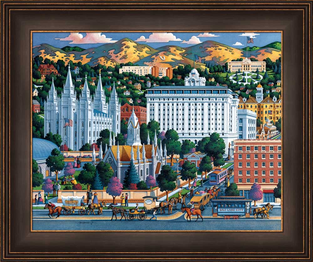 Salt Lake Temple Square by Eric Dowdle