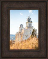 Manti Temple - Golden by Evan Lurker