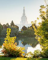 Idaho Falls Temple - Eternal Light by Evan Lurker