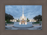 Denver Temple - Cloudy Night by Evan Lurker