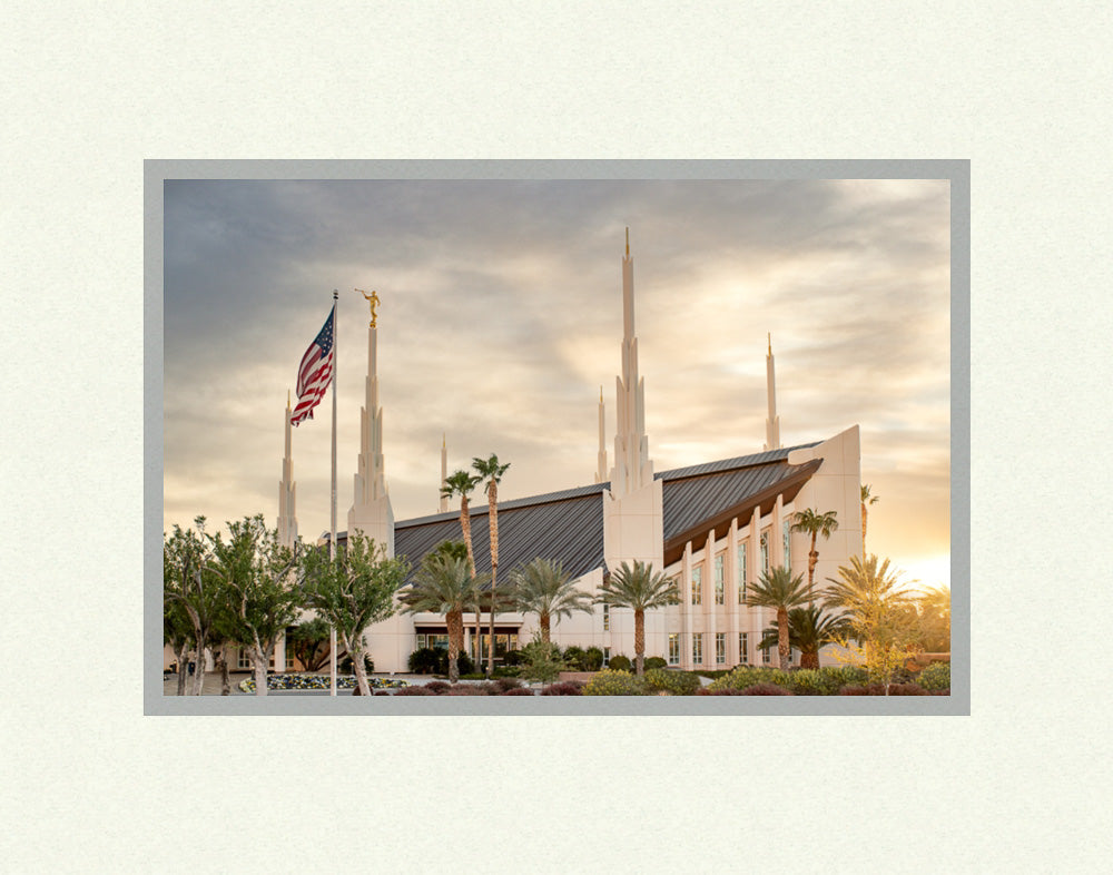 Las Vegas Nevada Temple - Brightness of Hope by Evan Lurker