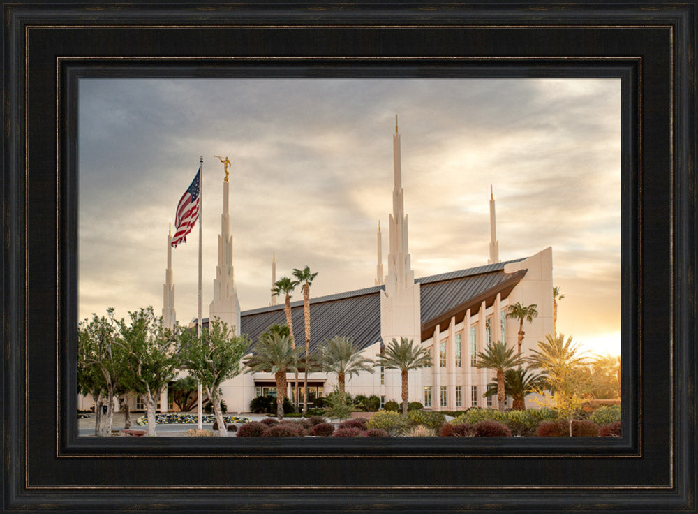 Las Vegas Nevada Temple - Brightness of Hope by Evan Lurker