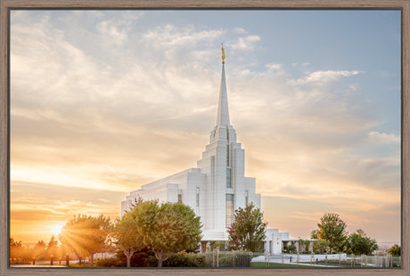 Rexburg Temple - Illuminate by Evan Lurker