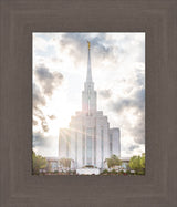 Oquirrh Mountain Temple - Glorious Light by Evan Lurker