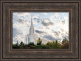 Oquirrh Mountain Temple  - Upon a Hill by Evan Lurker