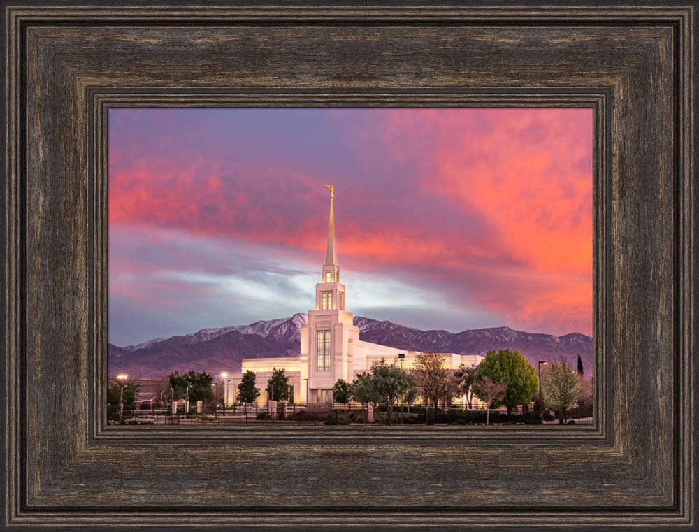 The Gila Valley Temple - Grandeur by Evan Lurker